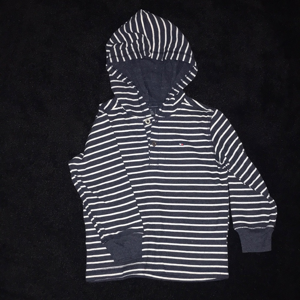 Tommy Hilfiger thermal long sleeved shirt/lightweight hoodie